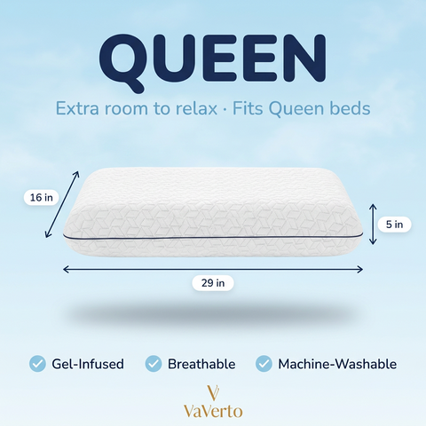 VaVerto® Cooling Gel Pillow
