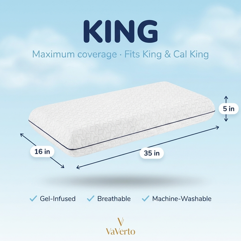 VaVerto® Cooling Gel Pillow