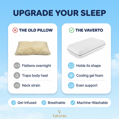 VaVerto® Cooling Gel Pillow